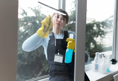 Nettoyage de vitres intérieures et extérieures à Salles-de-Barbezieux